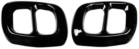 Cola De Escape Embellecedores Punta del Silenciador del Tubo De Escape De Acero Inoxidable Negro para para Benz para GLA Class para H247 2020 Escape Acero Inoxidable