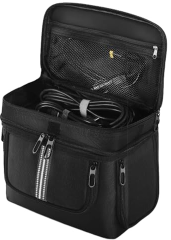 Utomhus Väska För Kraftstation Stöttålig Handtag Organizer | Vattentät Organiseringsväska För Resa Vandring Camping Husbil Tailgating Picknick BBQ Överlevnad