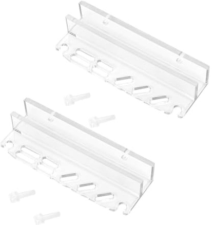 Laikoutd Fish Tanks Tool Holder Acrylic Construction Cleaning Rack For Aquarium Equipment Storage Aquarium Tool Holder