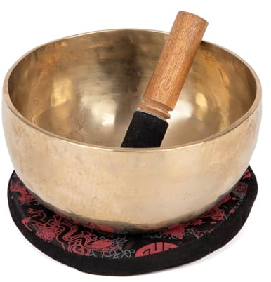 Bol chantant tibétain « Singing Bowl » de bodhi, env. 1000 g, Ø 19 cm