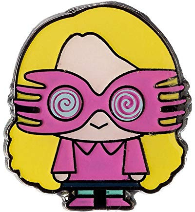 Harry Potter Offizielles Abzeichen Chibi Luna Lovegood