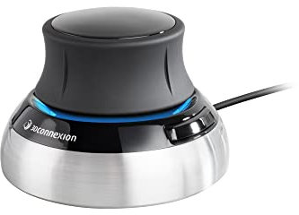 3Dconnexion SpaceMouse Compact (3D-Maus, kabelgebunden, schwarz)