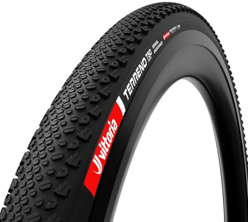 Vittoria Terreno T50 Mix TLR Tubeless Ready, 27.6 x 15.6 inches (700 x 40 cm), 40-622, All Black, Hookless Compatible
