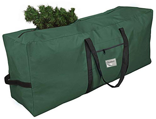 Garten Aufbewahrungstasche 125 cm – Große Outdoor Tasche für Sitzkissen, Decken, Polster & Gartenaccessoires – wasserdichte Transporthülle – Rechteck Grün [125]