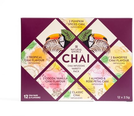 Natural & Noble Chai Infusion Bags Variety Gift Pack