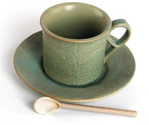 Tasse à café en céramique de qualité supérieure Tasse à thé Tasse à eau, tasse Tasse à café en céramique Tasse à expresso italienne et ensemble de soucoupe Thé de l'après-midi Service à thé créatif No