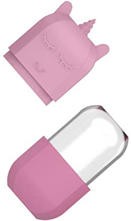 ABOOFAN Mini Unicorn Ice Roller for Facial Massage Pink Silicone Ice Mold Tool for Women Reduces Puffiness and Enhances Skin Care