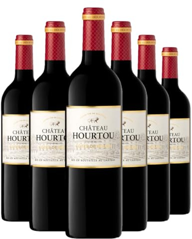 Château Hourtou - AOP Côtes de Bourg - Vin Rouge - Terra Vitis - Lot de 6 bouteilles x 75 cl