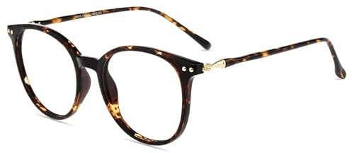 Firmoo Blaulichtfilter Brille mit Sehstärke Damen Herren Anti Blaulicht Lesebrille Computerbrille Sehhilfe Gläser Lesehilfe Lesebrille Blendfrei Kratzfest
