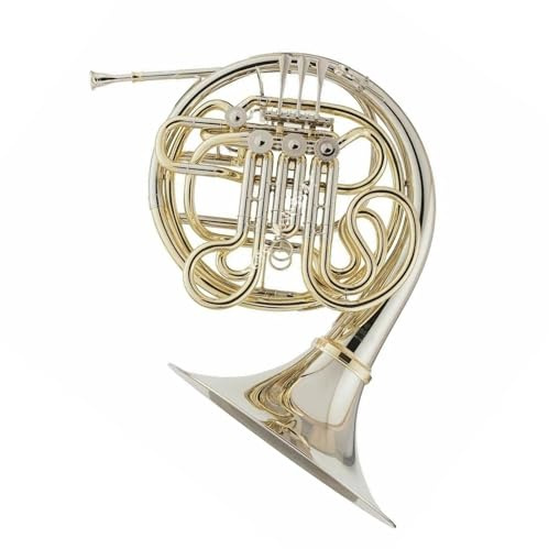 Waldhorn Professionelles Bb F Tuning Vier Tasten Waldhorn Neusilber Klarlack Musikinstrument