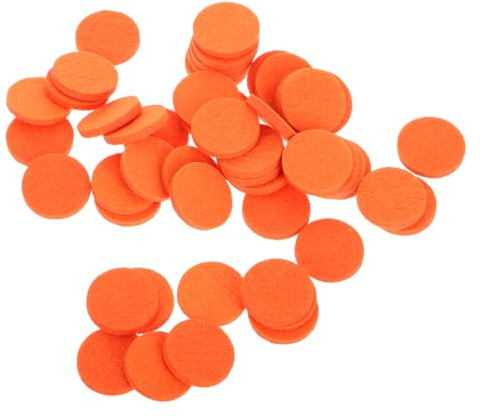 PRETYZOOM 50 Stück Aromatherapie Nachfüllpads Aus Baumwolle Für Autoduft Diffusor Lüftungsschlitze Aromakissen Zur Geruchsneutralisation Und Duftverlängerung