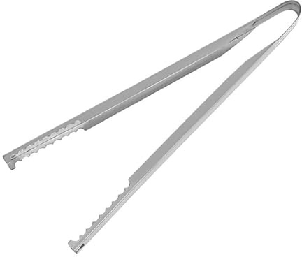 Pinzas para barbacoa, pinzas de acero inoxidable, alicates de fuego de carbono, cocina resistente para barbacoa, agarrador de leña largo portátil para chimenea, barbacoa, fogata, hoguera, hoguera