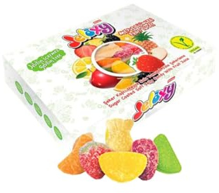 SIDRAL Fruta Italiana Premium, Mix de deliciosa pulpa de fruta y aromas naturales, Vegano, Sin Gluten, 200 Gramos