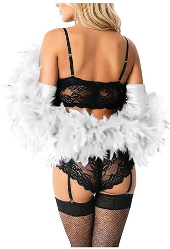 Feder-Boa, Länge Circa 200 cm Federboa, Federschal Kostüm-Accessoire, 20er Jahre, Flapper, Karneval, Mottoparty, Truthahn-Boa-Federn für Partys, Hochzeiten