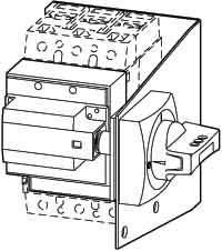 Eaton 266663 Hauptschalterbausatz, seitlich Links, 3P, Baugrösse 1