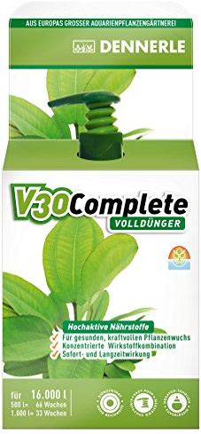 Dennerle 4460 V30 Complete Volldünger für Aquarienpflanzen, 500 ml