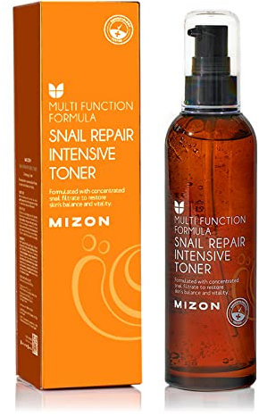 [Mizon] Tonico viso intensivo con estratto di bava di lumaca (100 ml) idratante, rigenerazione intensiva della pelle, antietà, antirughe, muco di lumaca filtrato (Snail Repair Intensive Toner)