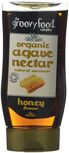 The Groovy Food Company Organic Agave Nectar Honey Flavour 250ml (Pack of 3)