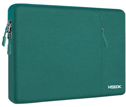 HSEOK 15,6 tum Laptop fodral Miljövänlig Laptopfodral Kompatibel för Mest Populära 15,6-tums HP Dell Lenovo Asus Acer Samsung Bärbara Datorer, Spillbeständig Datorhylsa,D02E01