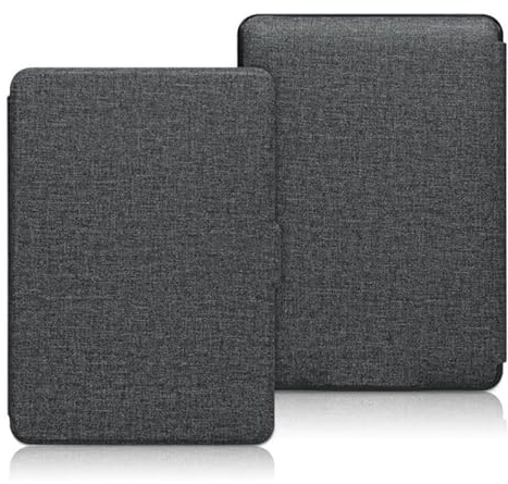 Magnetische Hülle kompatibel für Amazon New Kindle Paperwhite Smart Case Cover kompatibel für Kindle 2018 10. Generation Schutzhülle Cover Smart Case Cover (Mehrfarbig) (Schwarz)