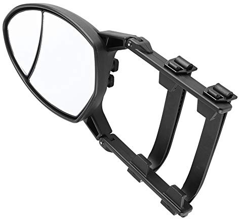 Rétroviseur de remorquage, clip réglable de rétroviseur latéral sur l'ovale universel pour le camion pour la caravane pour la voiture