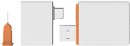 TECKEEN 1 lecteur de carte mémoire TF nCARD NM Nano 2 en 1 USB 3.1 de type C