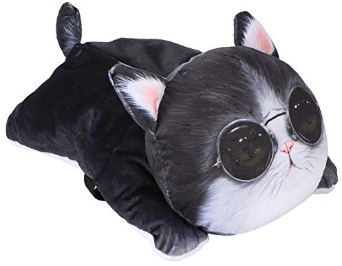 Riuulity 3D-Cartoon-Taschentuchbox-Halter in Form Einer Katze und eines Hundes, Weicher Stoff, Langlebig, Vielseitig Einsetzbar, Hängendes Design (5)