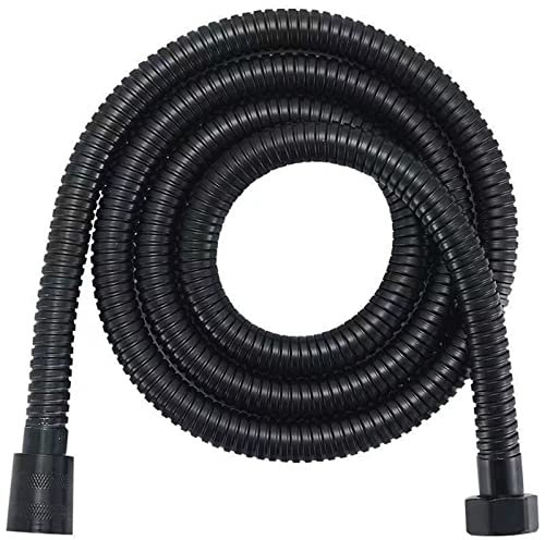 Duschschläuche, Ersatzschlauch, 1,5 m 2 m langer flexibler Duschschlauch for Badezimmer, schwarz, 2 Meter Metall-Edelstahl-Duschkopfschlauch, Duschrohrschlauch (Farbe: Silber, Größe: 2 m) (Color : Sc