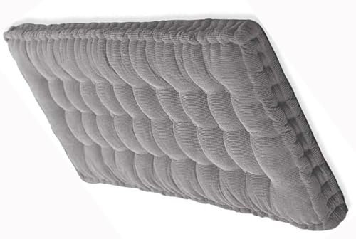 Bankkissen 90x40/100x40/120x40/150x50/160x40/160x50/110x60 Outdoor Bankauflage 1/2 /3/4-Sitzer Bankauflage Bankkissen Sofa Boden Sitzkissen für Garten Terrasse Schaukel (Color : #4, Size : 110x55cm/