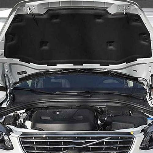 SPYMX Coussin d'isolation phonique pour Capot Avant de Voiture pour Volvo XC60 2015 2016, Housse insonorisée en Coton, Accessoires extérieurs