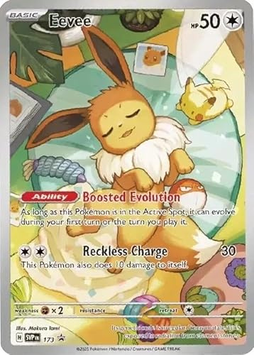 Pokemon - Eevee SVP 173 - Prismatic Evolutions - Elite Trainer Box Promo - Single Card
