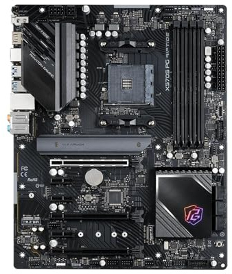Carte mère Fit for ASROCK X570S PG Riptide Carte mère AM4 X570 DDR4 128 go Prise en Charge Ryzen 5600 4600G Pro 2700 3400G CPU PCI-E 4.0 ATX