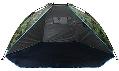 Fishing Shelter Zelt, Tragbares Campingzelt Outdoor Fishing Backpacking Tent Shelter mit Aufbewahrungstasche, Wasserdichtes Outdoor Sportzelt Camping Sun Shelters für Reisen, Jagen, Angeln