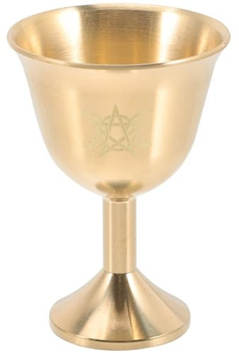 Garneck 3 Stücke Metallic Decor Kupfer Wasser Tasse Opfer Wasser Tasse Weihwasser Buddhismus Elegante