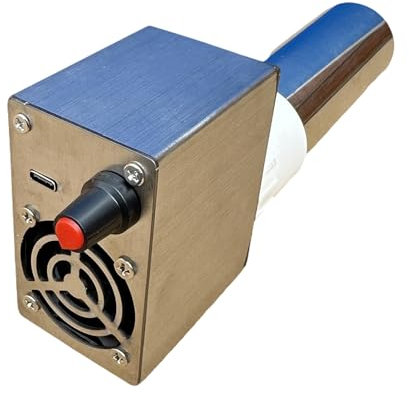 LUOFANG Souffleur d'air pour Barbecue, souffleur portatif pour Barbecue, Outil de feu pour l'extérieur