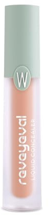 WYCON Cosmetics Reveyeval Concealer, flüssig, hohe Leistung, mit zweiter Haut und Tarnung von Unvollkommenheiten – 10 DEEP PEACH