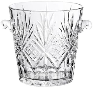 Lizhuzhuzs28 Eiseimer Home Bar Kleiner Eispellet-Eimer for Eiswürfel Glas-Eiskübel Kommerzieller Champagner-Eimer Eiskübel Sektkühler
