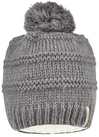 Sterntaler Unisex Beanie-Mütze Bommelmütze Streifen