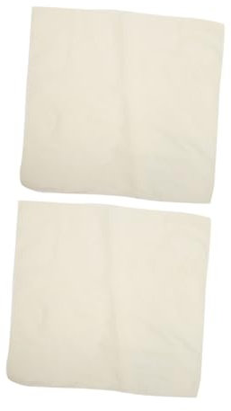 Alipis Passoire à Tofu en Tissu Réutilisable 60 Cm, Étamine Alimentaire 100% Coton, Filtration Fine sans Danger, Cuisine Vapeur et Préparation de Lait de Soja, Lot de 2 Pièces