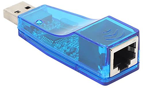 SUNGOOYUE Adaptador de Red USB, Tarjeta LAN Ethernet de 100 Mbps, Material ABS, Plug and Play, Compatible con y OS X, Diseño Portátil