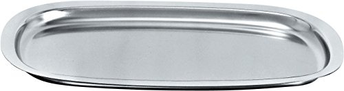 Alessi - 35 - Vassoio in Acciaio Satinato con Bordo Lucido - Set da 6