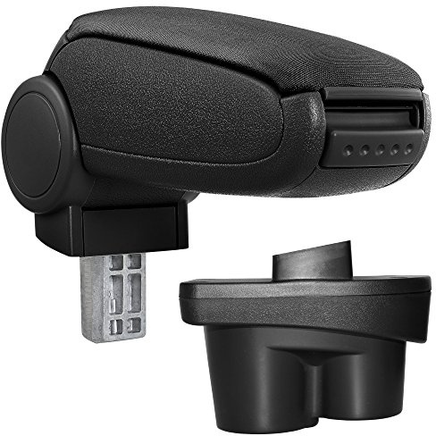 Pro-Tec Mal_TD045 Apoyabrazos Tapa Negro de Tela