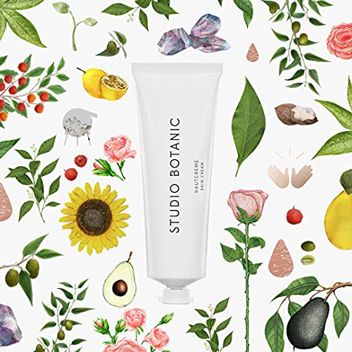 Studio Botanic Hautcreme – Intensive Allround-Pflege für Körper, Hände und Gesicht mit BIO Olivenöl und BIO Maracujaöl – 50 ml – 100% Natürlich – Zertifizierte Vegane Naturkosmetik