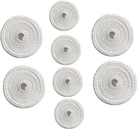 LAPYAPPE 8pcs Natural Cotton Kitchen Sauce-Flavored Barbecued Pork String Meat Packaging Net Netting Cooking Tool for Sausage Ham Casings Meat Packaging Net