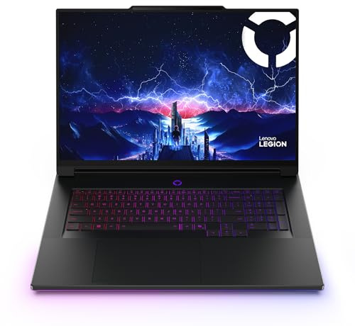 Lenovo Legion 9i 18, Gaming Laptop (2025 Model), Intel Core Ultra 9 275HX 24C, NVIDIA GeForce RTX 5090 24GB, 64GB RAM, SSD 2TB, Windows 11 Home/Pro, Keyboard (backlit/UK) - Eclipse Black