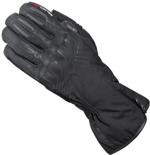 Held 2370-00_01_10 Gore-Tex Motorradhandschuhe Tonale wasserdicht Leder 3M Winter Visierwischer,Schwarz