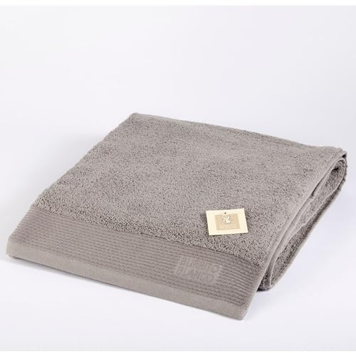 Burrito Blanco | Toalla Ducha | Toalla de Baño | Toalla Rizo Suave 100% Algodón | Toalla 70x140cm (+Medidas Disponibles) | Color Gris Oscuro