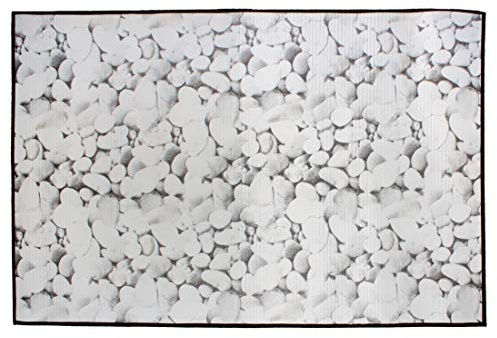 friedola 75150 BBQ Grillmatte Stones Bodenschutzmatte ca.80x120cm