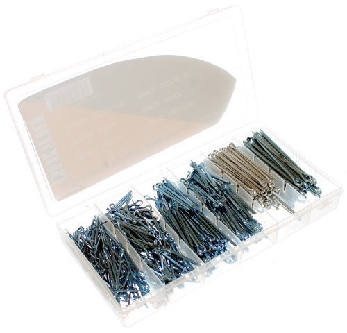 555 Splinte SET in Sortierbox Sortiment-Kasten Neu Splint Sicherung Sicherungssplinte Neu Old-Harvest