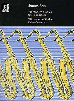 Verlag Universal Edition 20 MODERN Studies - arrangiert für Saxophon [Noten/Sheetmusic] Komponist: RAE James